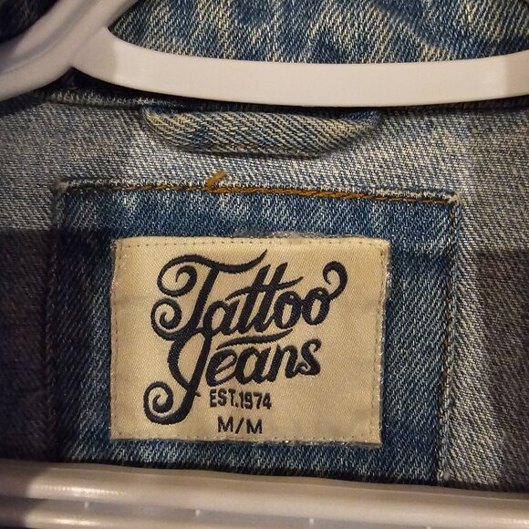 Ladies Jean Jacket Size Medium - Picture 3 of 8